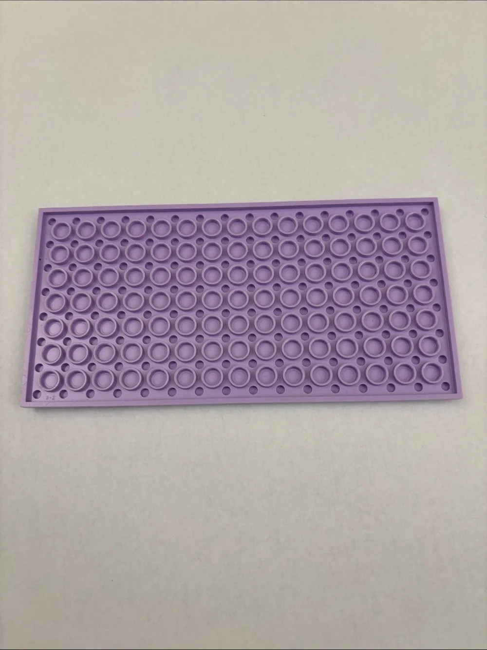 Purple 4x10 Stud Brick Baseplate